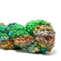 Martas Yarns Lamb (Boucle) -Green Caramel Mix 100gm