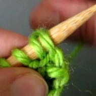 Extra knitting stitches at edges