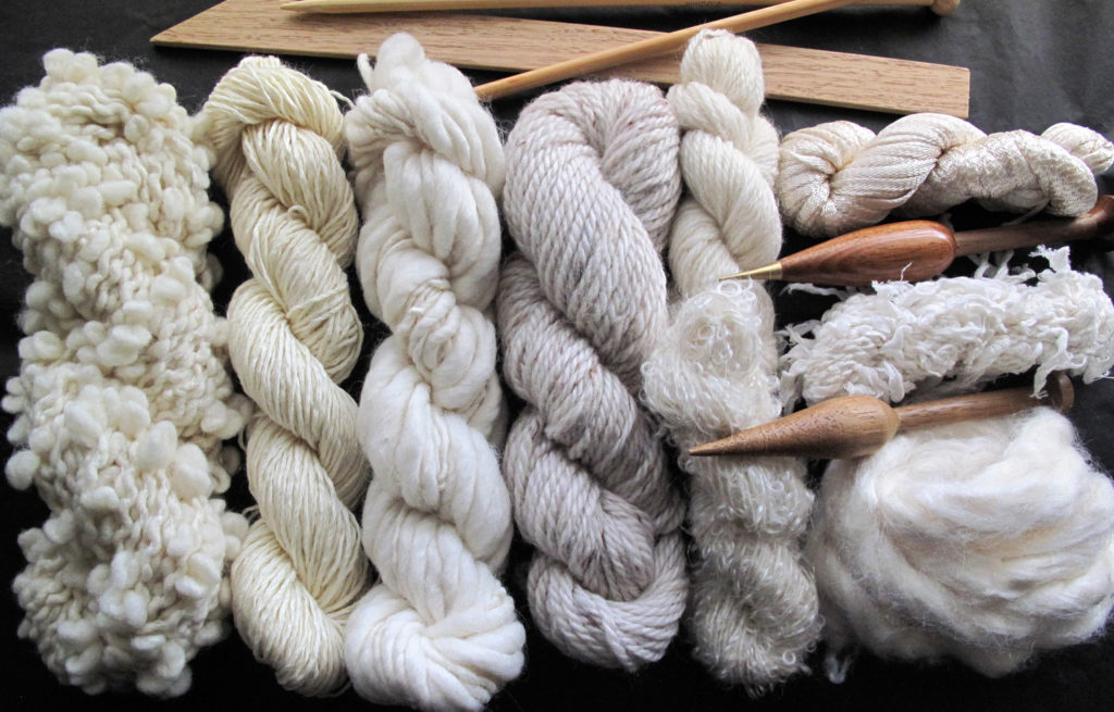 Patricia Cantos Design Yarns packs weaving knitting crochet felting
